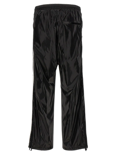 Doublet Laminate Track Pants White/black