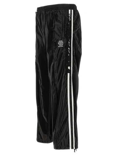 Doublet Laminate Track Pants White/black