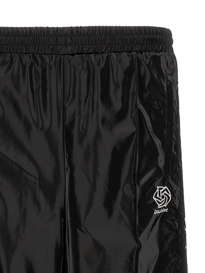 Doublet Laminate Track Pants White/black