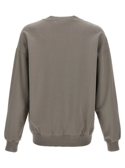 Shop Dolce & Gabbana Logo Print Sweatshirt Gray