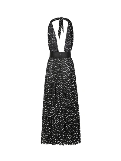 Shop Dolce & Gabbana Polka-dots Silk Dress