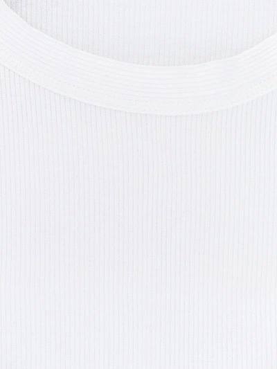 Shop Dolce & Gabbana Ribbed Cotton Tank Top