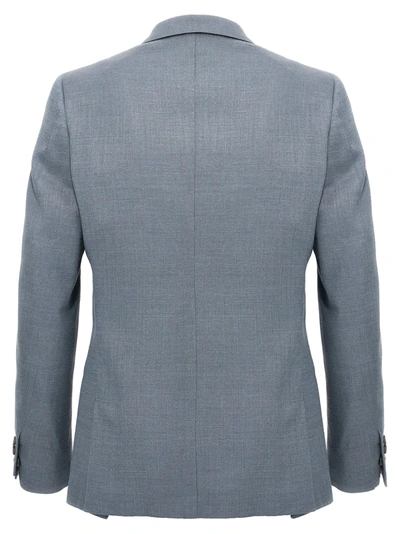 Shop Maurizio Miri Sam Blazer Light Blue