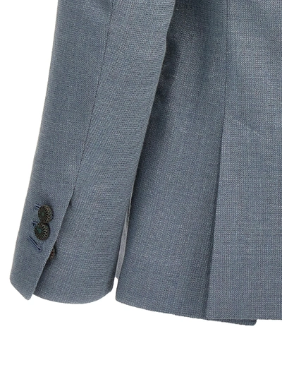 Shop Maurizio Miri Sam Blazer Light Blue