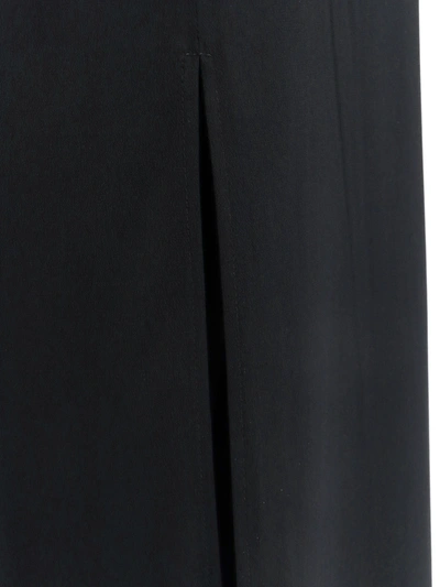 Shop Erika Cavallini Silk Blend Trouser With Pinces