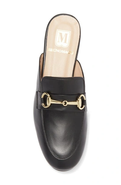 Shop Bruno Magli Dalia Horsebit Mule In Black