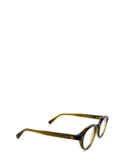 Shop Mykita Eyeglasses In C158 Peridot/shiny Silver