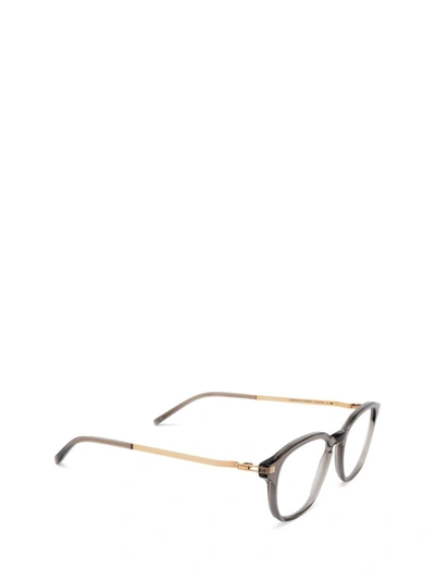Shop Mykita Eyeglasses In C161-clear Ash/champagne Gold