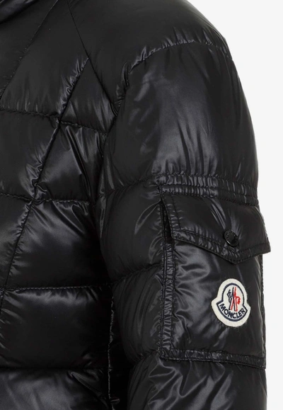 Shop Moncler Aminia Quilted Down Jacket In Black