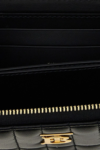 Shop Burberry Women 'lola' Wallet In Black