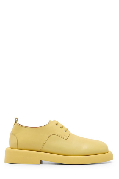 Shop Marsèll Gommello Derby Shoes In Yellow