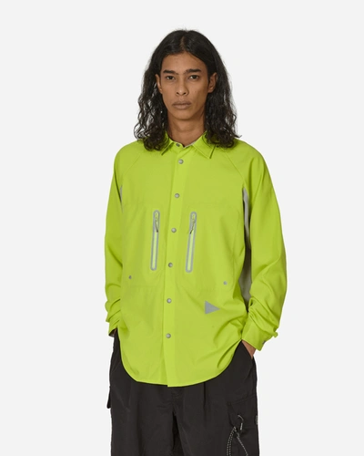 Shop And Wander Tech Longsleeve Shirt In Yellow