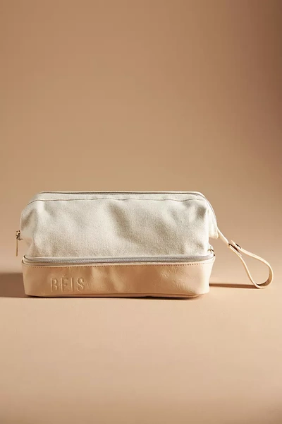 Shop Beis Dopp Kit Cosmetic Bag In Beige