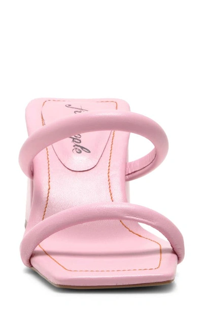 Free People Parker Slide Sandal In Perfect Pink