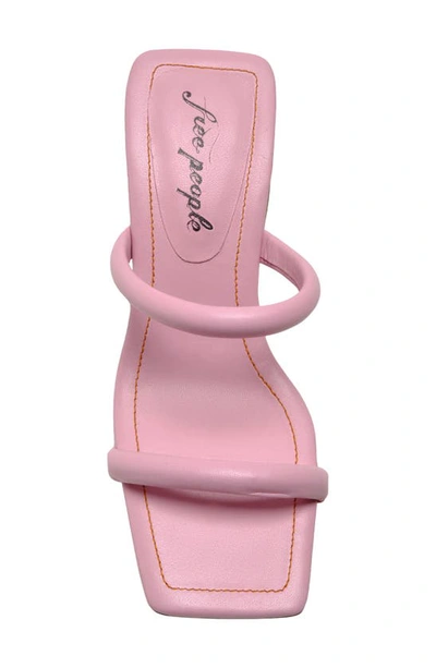 Free People Parker Slide Sandal In Perfect Pink