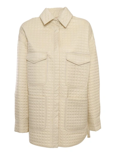 Duno Nima Beige Jacket In White