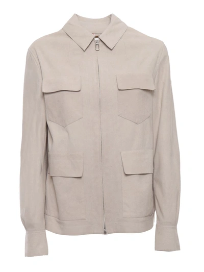 Shop Duno Jacket In Beige