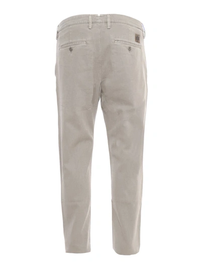 Jacob Cohen Brown 5 Pocket Trousers In Gray