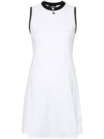 Shop J. Lindeberg Ebony Kleid Mit Stretchanteil In White