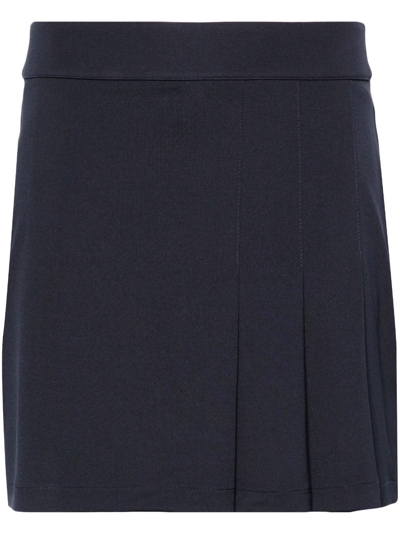 Shop J. Lindeberg Blue Thea Mini Skirt