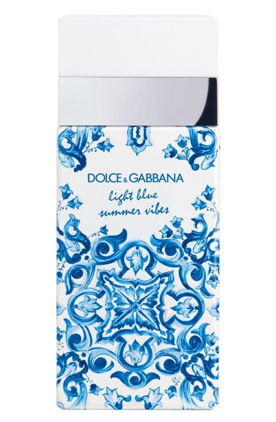 Shop Dolce & Gabbana Light Blue Summer Vibes Eau De Toilette, 3.4 oz