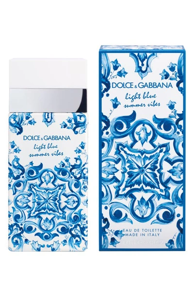 Shop Dolce & Gabbana Light Blue Summer Vibes Eau De Toilette, 3.4 oz