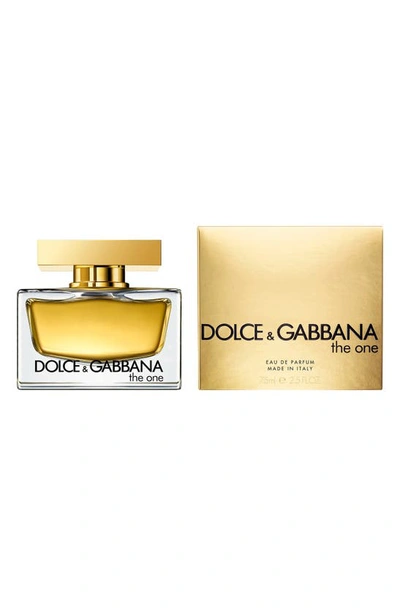 Shop Dolce & Gabbana The One Eau De Parfum, 2.5 oz