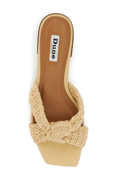 Shop Dune London Laize Sandal In Natural