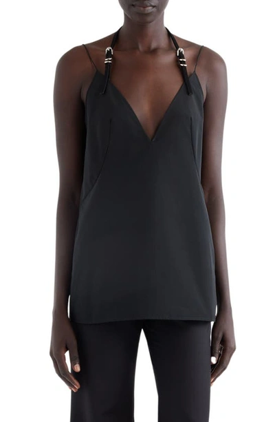 Shop Givenchy Voyou Halter Top In Black