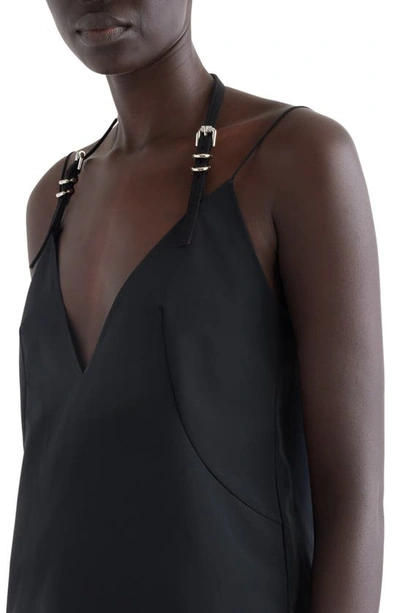 Shop Givenchy Voyou Halter Top In Black