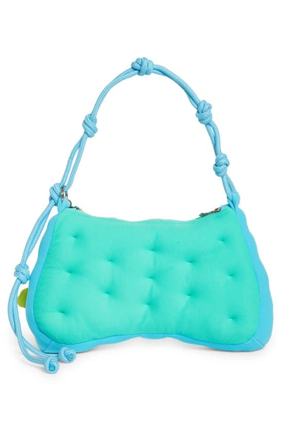 Marshall Columbia X Disney 'the Little Mermaid' Flounder Plush Shoulder Bag In Blue