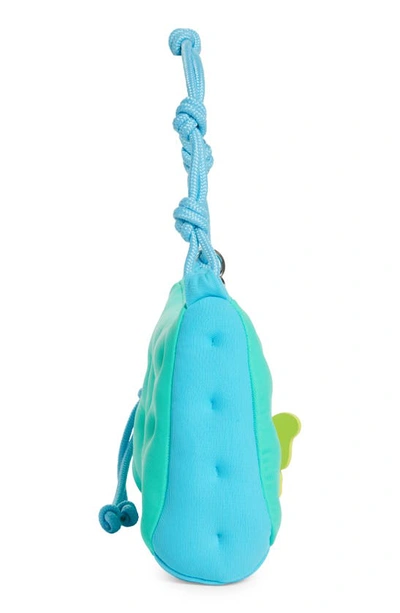 Shop Marshall Columbia X Disney 'the Little Mermaid' Flounder Plush Shoulder Bag In Blue