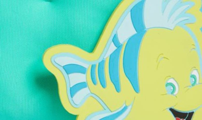 Marshall Columbia X Disney 'the Little Mermaid' Flounder Plush Shoulder Bag In Blue