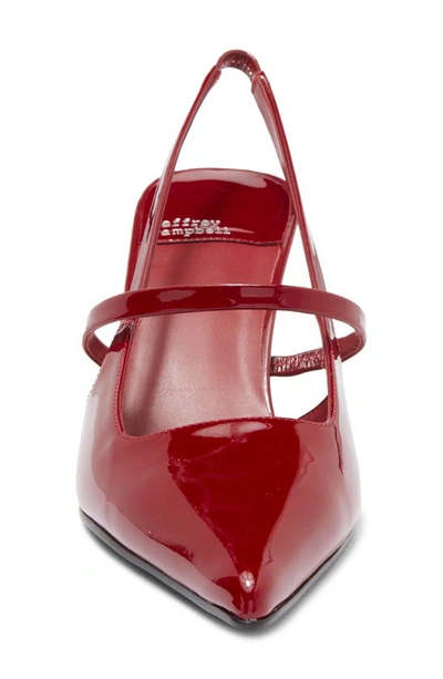 THERAPY Beverly Slingback Pump Cherry Patent