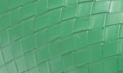 Shop Simon Miller Woven Bubble Slide Sandal In Gummy Green