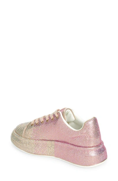 Shop Azalea Wang Tangy Water Resistant Sneaker In Pink