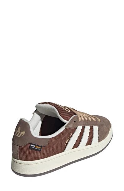 Shop Adidas Originals Campus 00s Sneaker In Brown/ Off White/ Earth