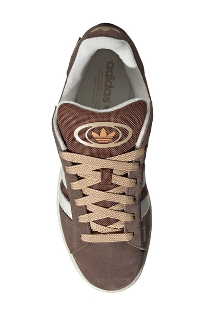 Shop Adidas Originals Campus 00s Sneaker In Brown/ Off White/ Earth