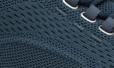 Shop Johnston & Murphy Amherst 2.0 Knit Plain Toe Sneaker In Navy Knit