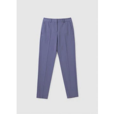 Shop Ps By Paul Smith Ps Paul Smith Womens Slim Leg Tailored Trousers In Purple