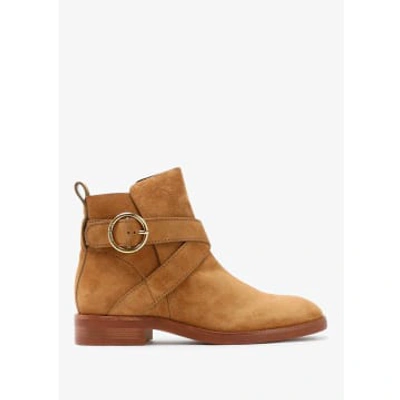 Shop See By Chloé Sbc Lyna Suede Ankle Boots