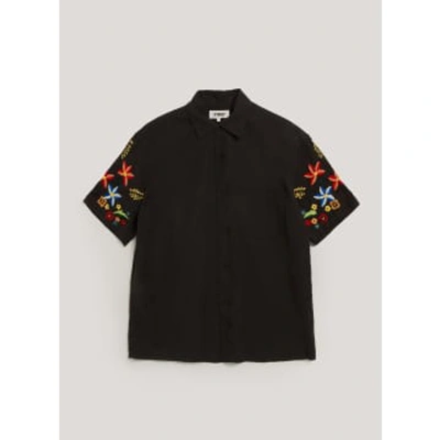 Shop Ymc You Must Create Idris Shirt In Black