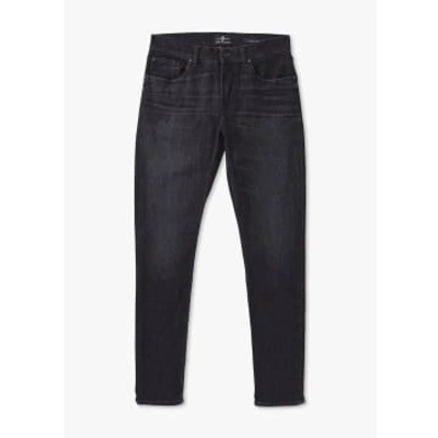 Shop 7 For All Mankind Mens Luxe Performance Slim Jeans In Black