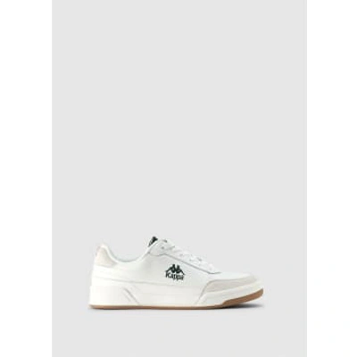 Shop Kappa Mens Rocca Trainers In White-green