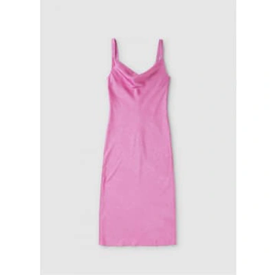 Shop Baum Und Pferdgarten Womens Agamora Slip Dress In Fuchsia Pink