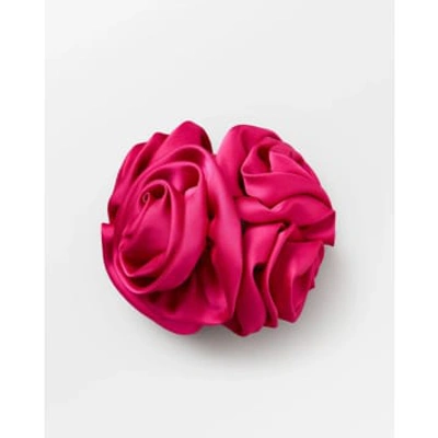 Shop Becksondergaard Rosia Flower Hair Claw Hot Pink