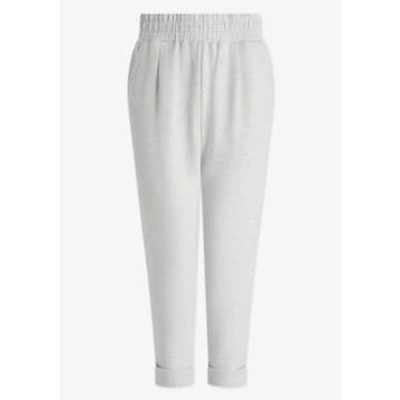 Shop Varley Rolled Cuff Pant 25 Ivory Marl