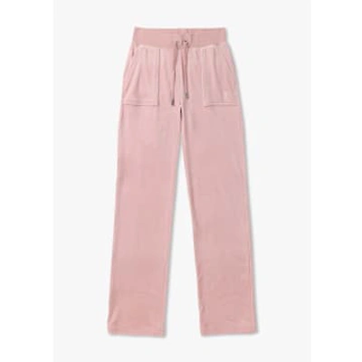 Shop Juicy Couture Womens Del Ray Classic Pocket Lounge Pants In Light Pink