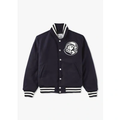 Shop Billionaire Boys Club Mens Astro Varsity Jacket In Navy In Blue