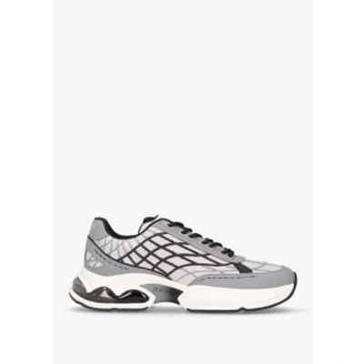 Shop Mallet Mens Neptune Trainers In Ice Grey